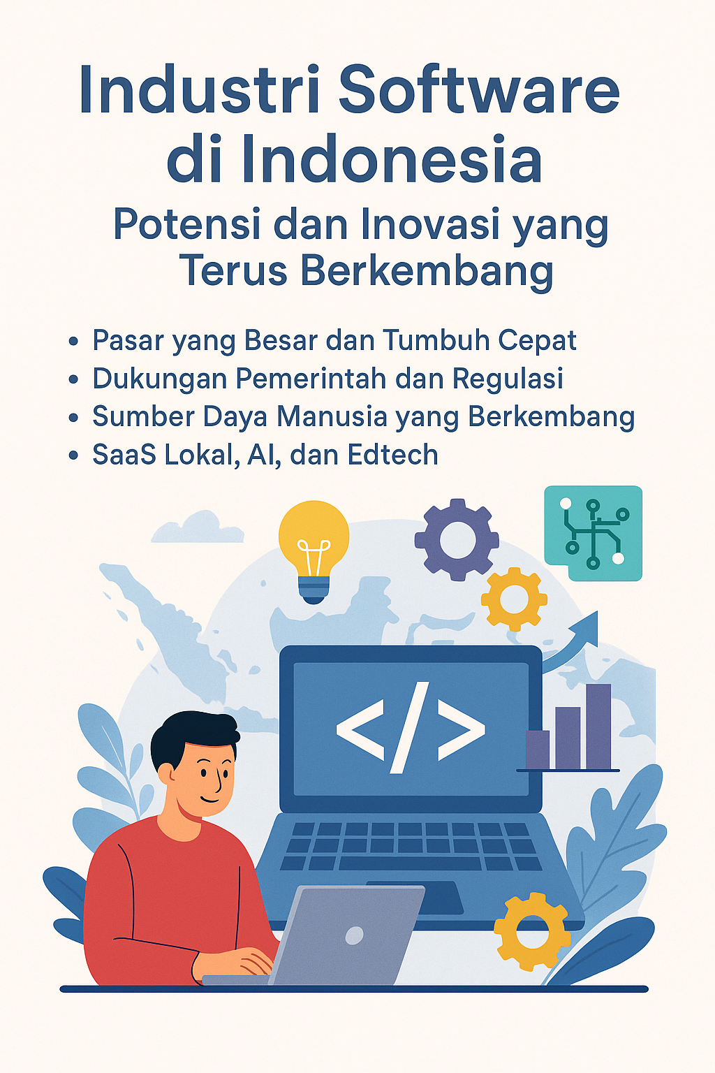 industri software di Indonesia