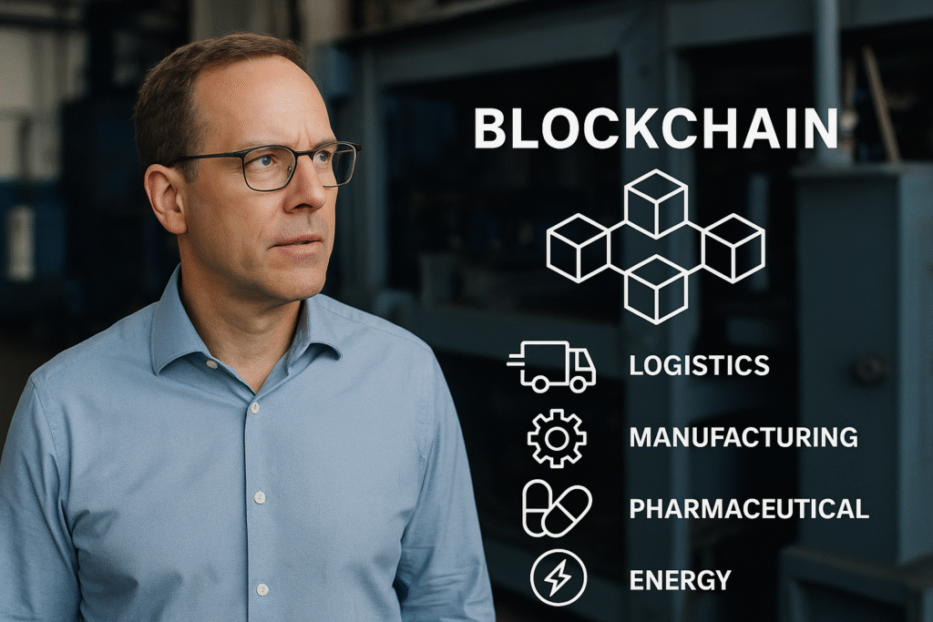 blockchain di dunia industri